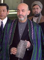 Karzai leaves for China